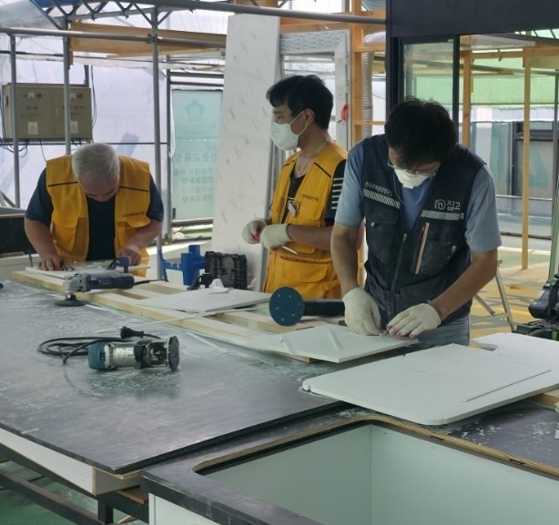 6. 주방상판 복원교육
